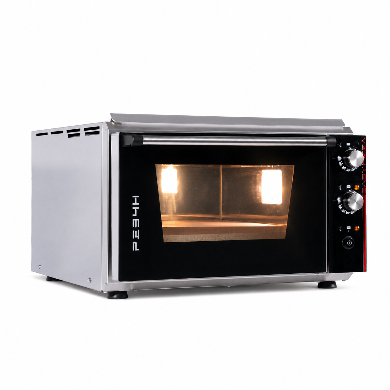 P134H 509 | Forno elettrico RIGENERATO a camera bassa | Acciaio INOX | 509°C