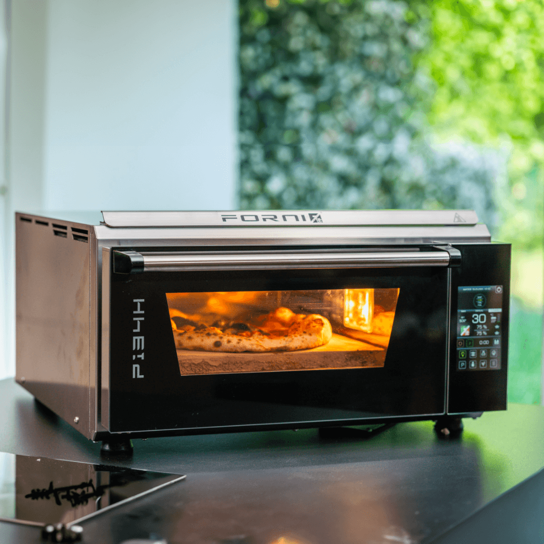 P134H 509E Extra Power | Forno elettrico RIGENERATO con display touch | Camera 9cm | Acciaio INOX | 509°C