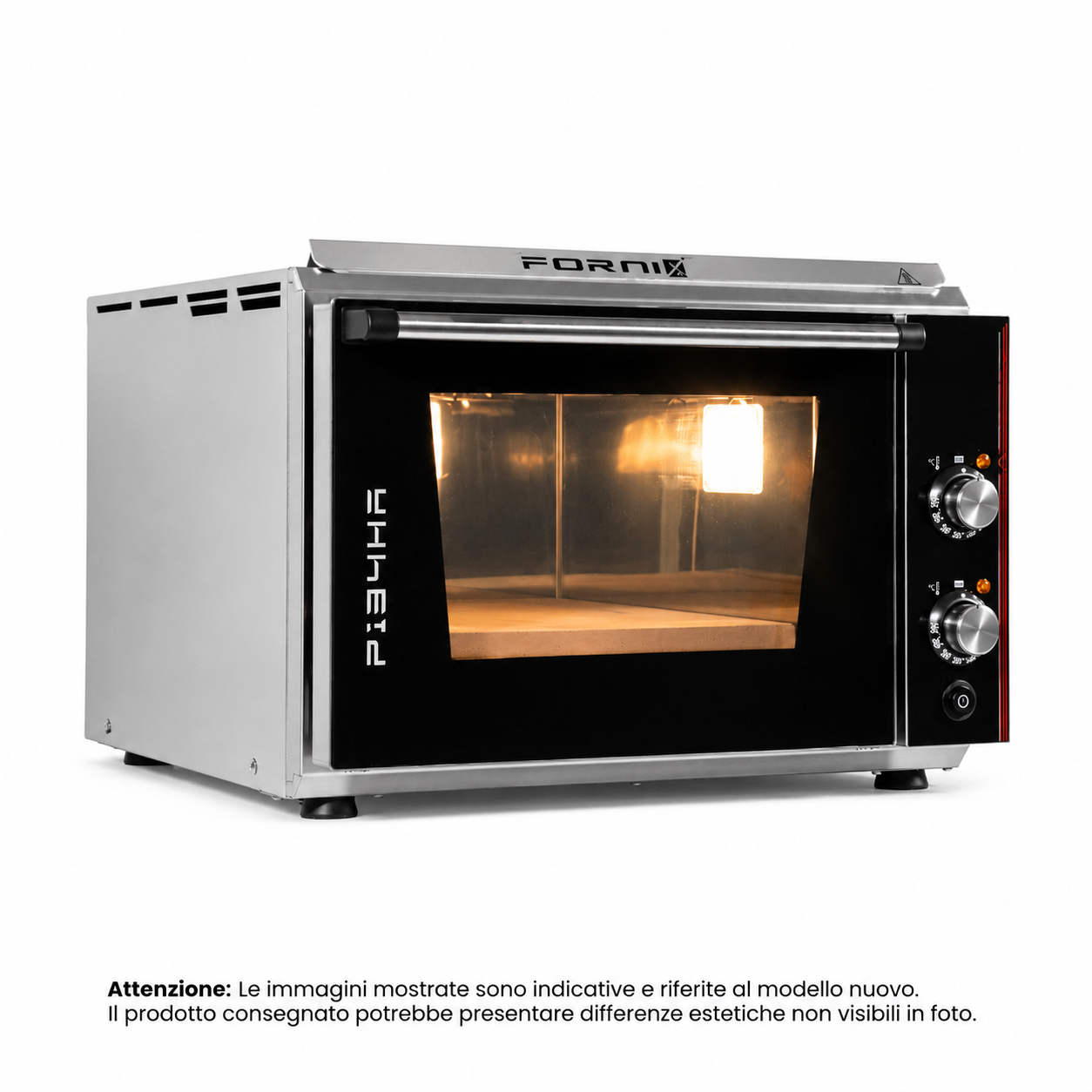 P134HA 509 | Forno elettrico RIGENERATO a camera alta | Acciaio INOX | 509°C