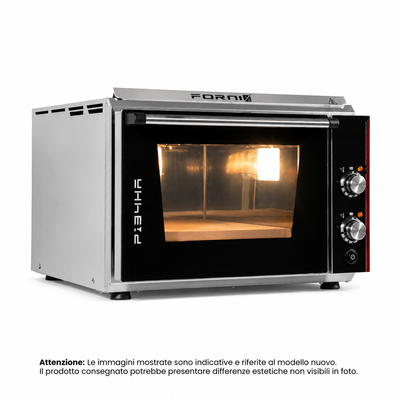 P134HA 509 | Forno elettrico RIGENERATO a camera alta | Acciaio INOX | 509°C